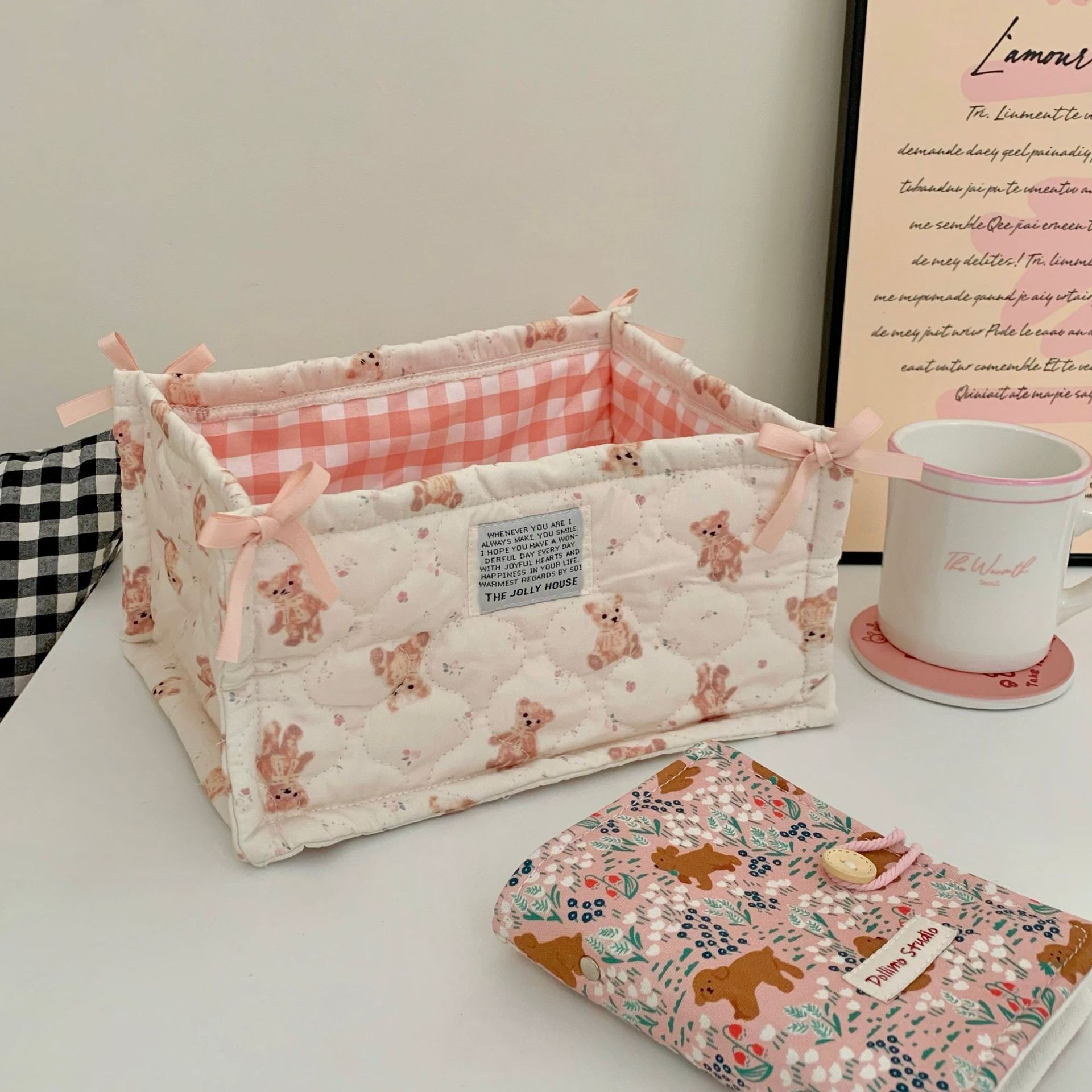 Baby Nursery Storage - Bebek Bezi Saklama Sepeti Katlanabilir Yenidoğan