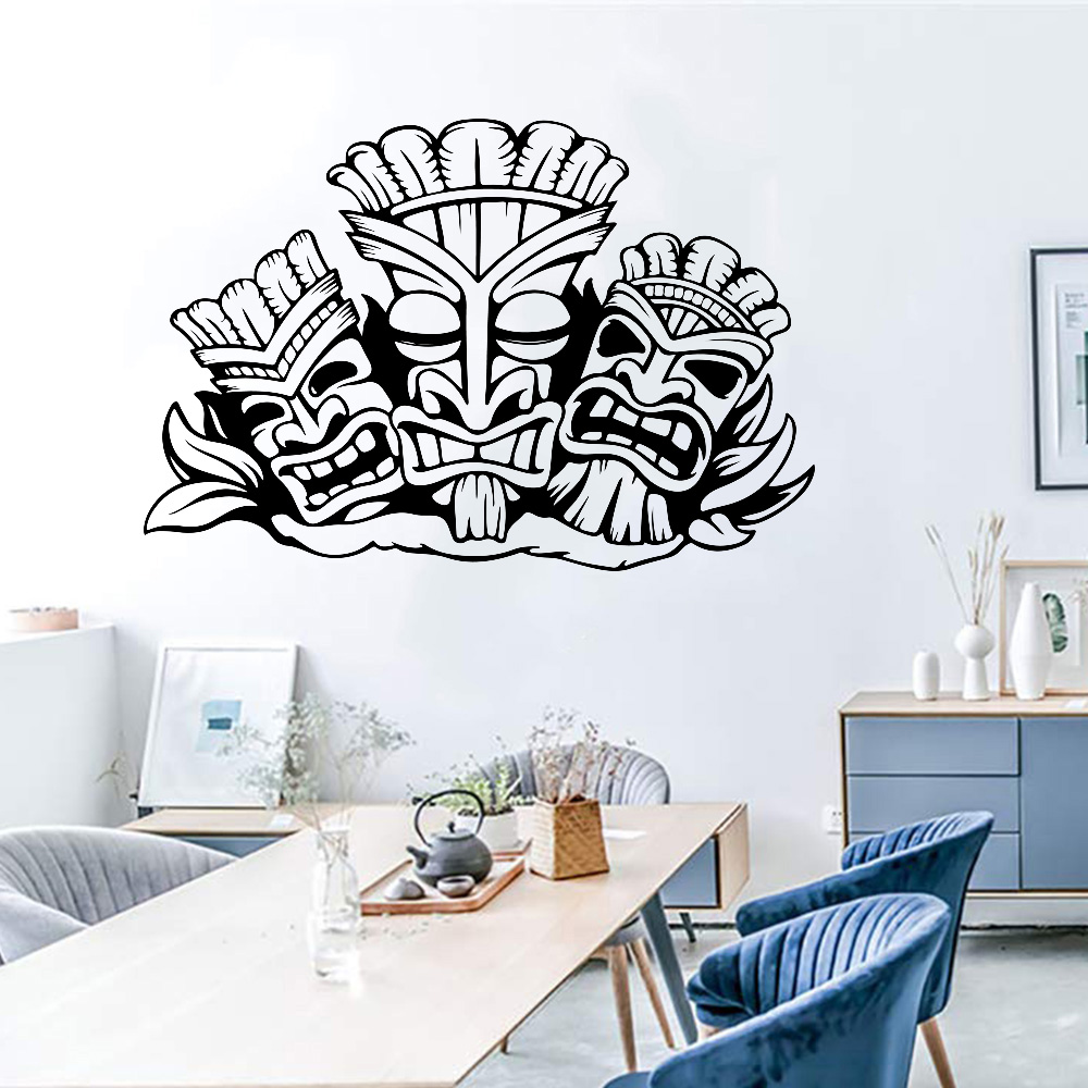Baby Nursery Vinyl - Hawaii Totem duvar Sticker Aloha Hawaii