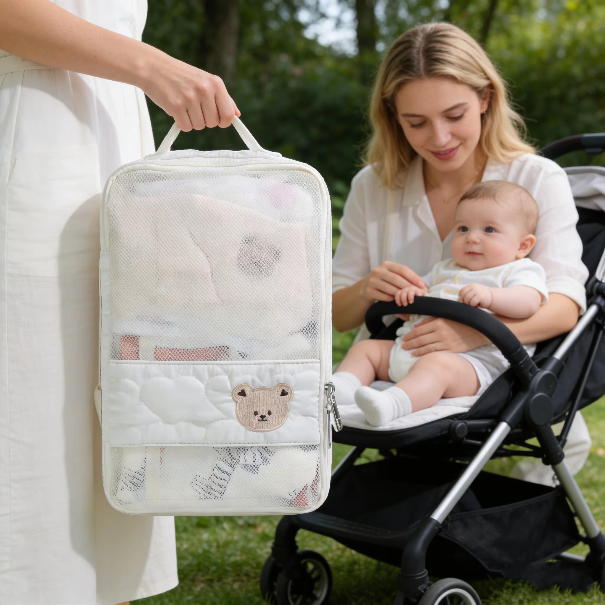 Baby Nursery Storage - Taşınabilir Bebek Bezi Çantası Su Geçirmez
