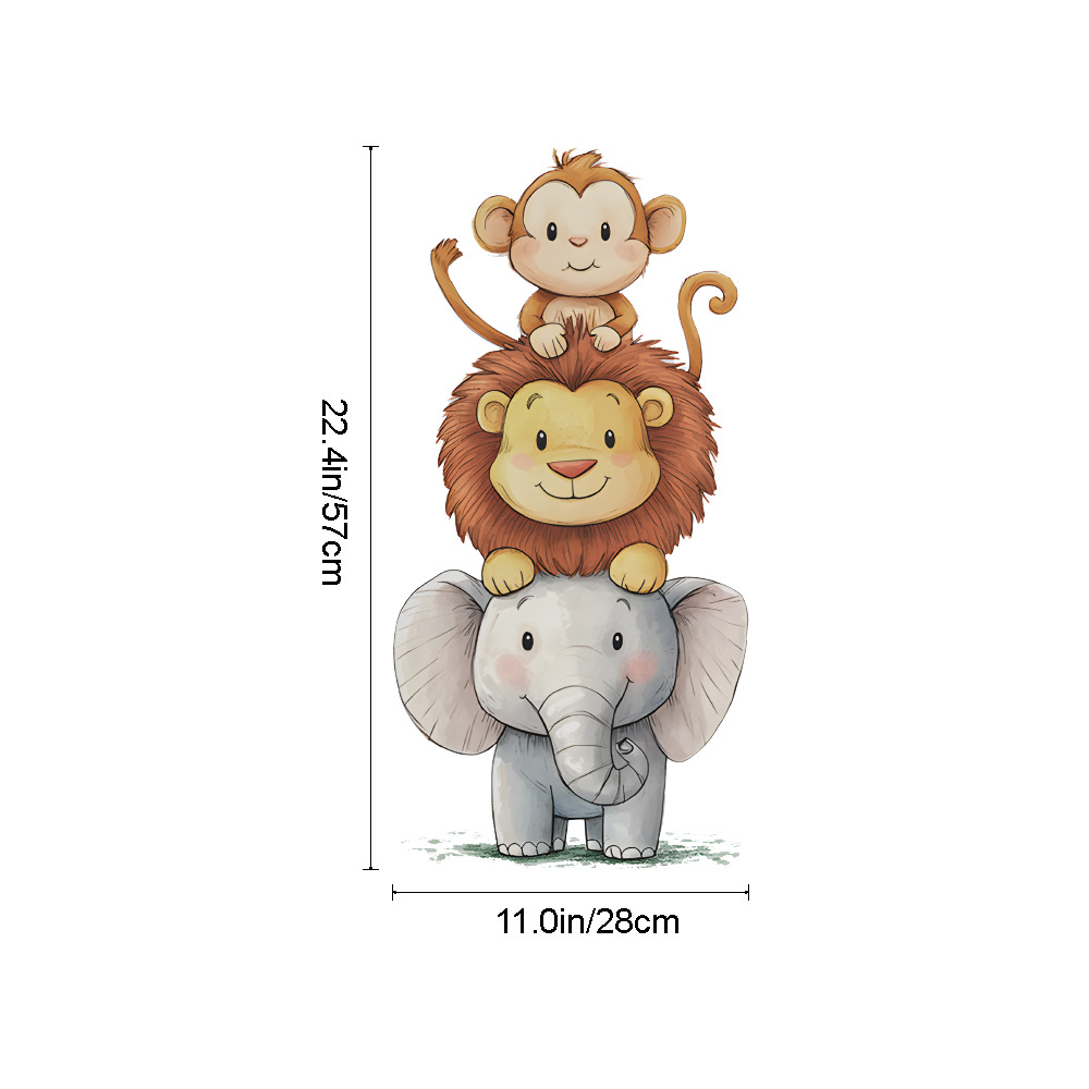 Sevimli Orman Hayvanları Duvar - Animals Baby Nursery incelemesi ve fiyatı