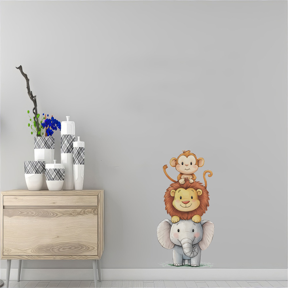 Sevimli Orman Hayvanları Duvar - Animals Baby Nursery incelemesi ve fiyatı