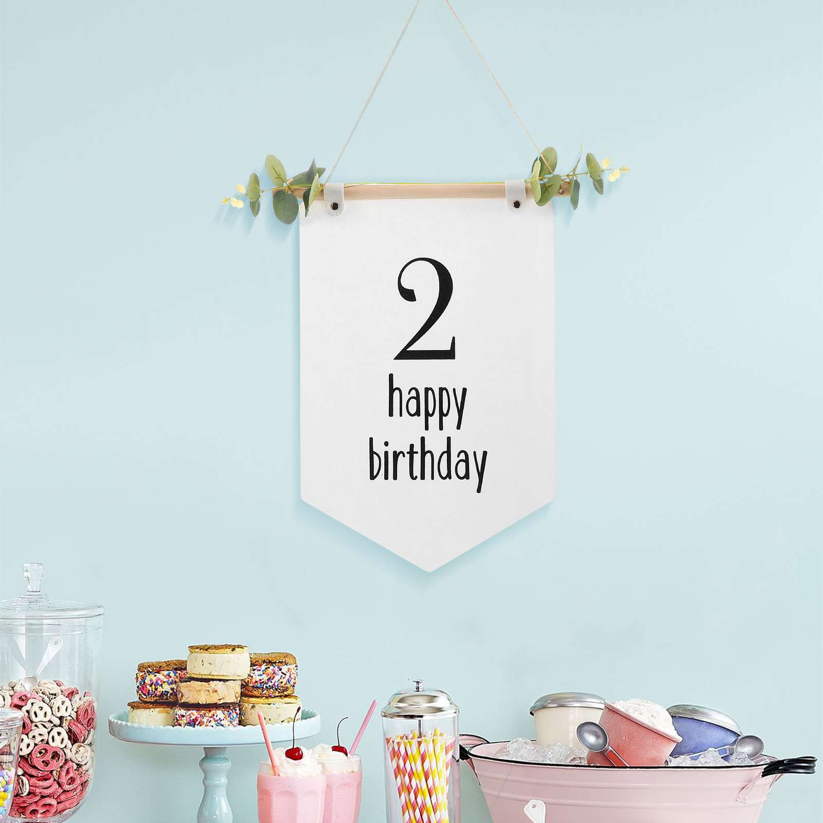 Keçe Doğum Günü Afişi Bebek Du - Baby Nursery Mountain Theme incelemesi ve fiyatı
