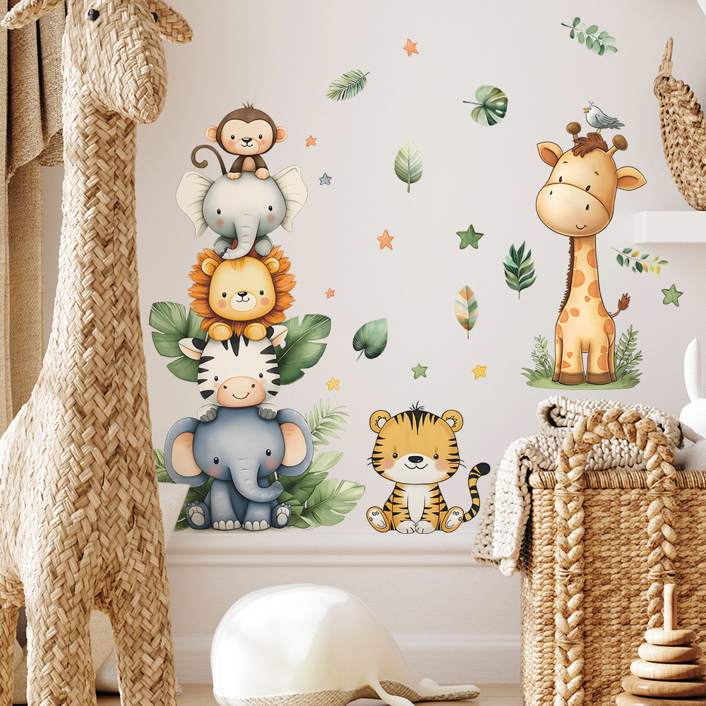 Boho Orman Hayvanları duvar çı - Baby Nursery Design incelemesi ve fiyatı