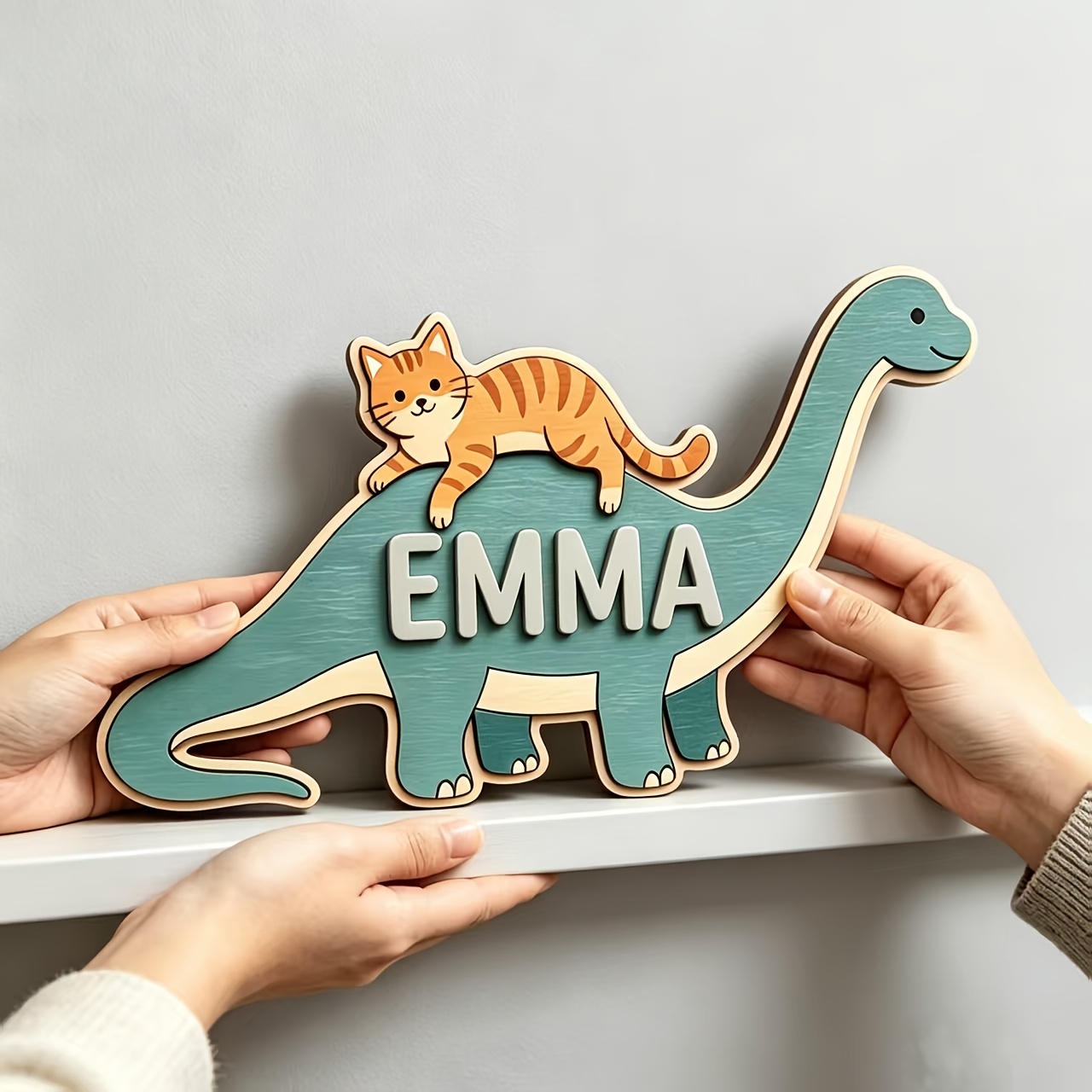 Kişiselleştirilmiş Kedi Dinozo - Baby Nursery In incelemesi ve fiyatı