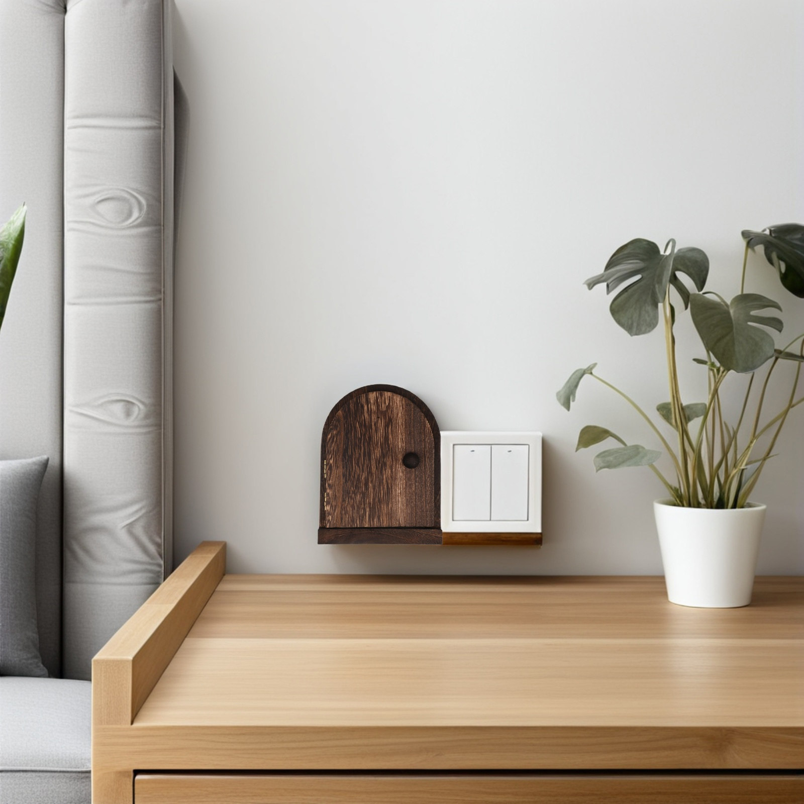 Masif Ahşap Anahtar Koruyucu K - Outlet Cover Childproof incelemesi ve fiyatı