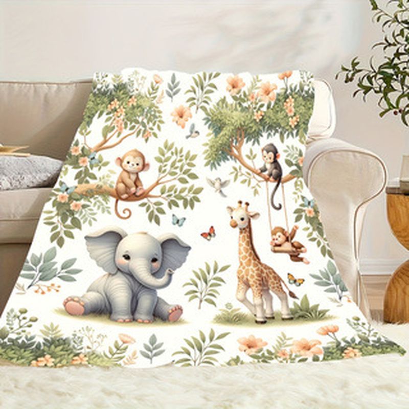 VIKAMA Suluboya Orman Hayvan B - Baby Nursery Jungle Animals incelemesi ve fiyatı