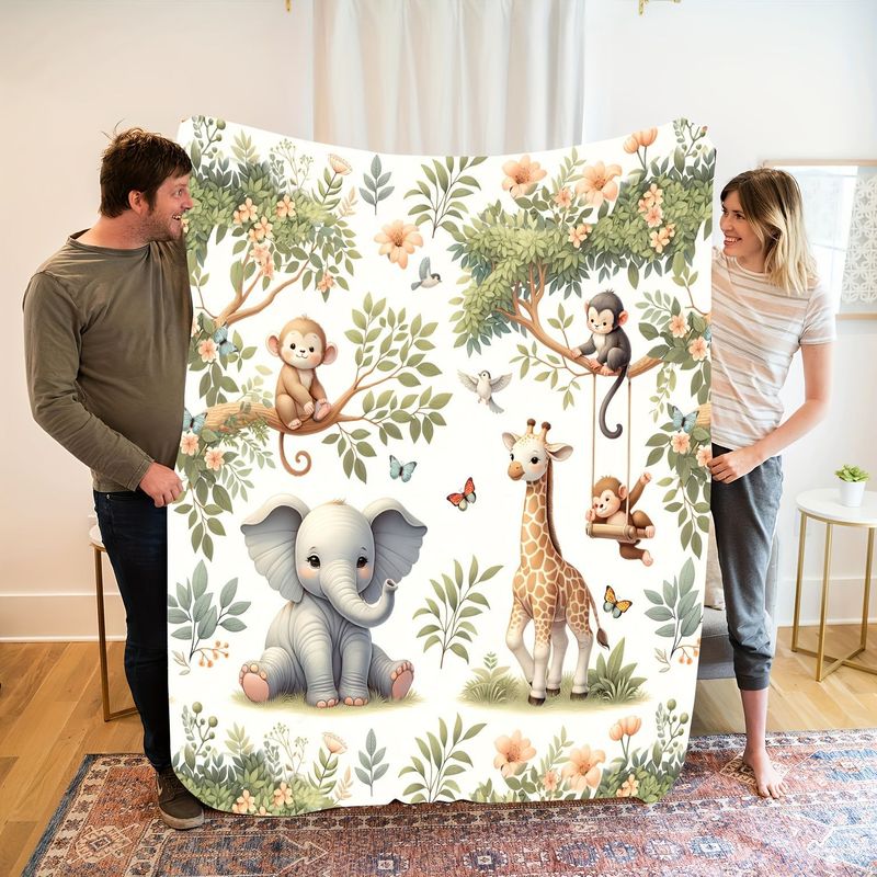 VIKAMA Suluboya Orman Hayvan B - Baby Nursery Jungle Animals incelemesi ve fiyatı