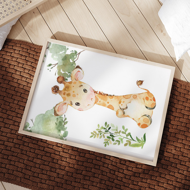 Aslan Fil Zürafa Maymun Zebra  - Baby Nursery Jungle Animals incelemesi ve fiyatı