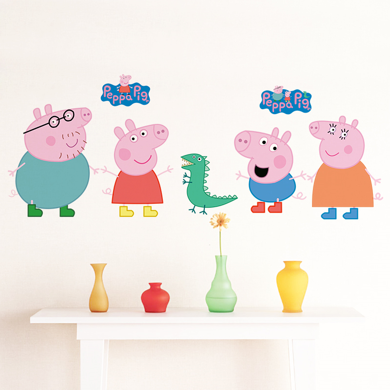 Karikatür Peppa Domuz Duvar Çı - Baby Nursery Vinyl incelemesi ve fiyatı