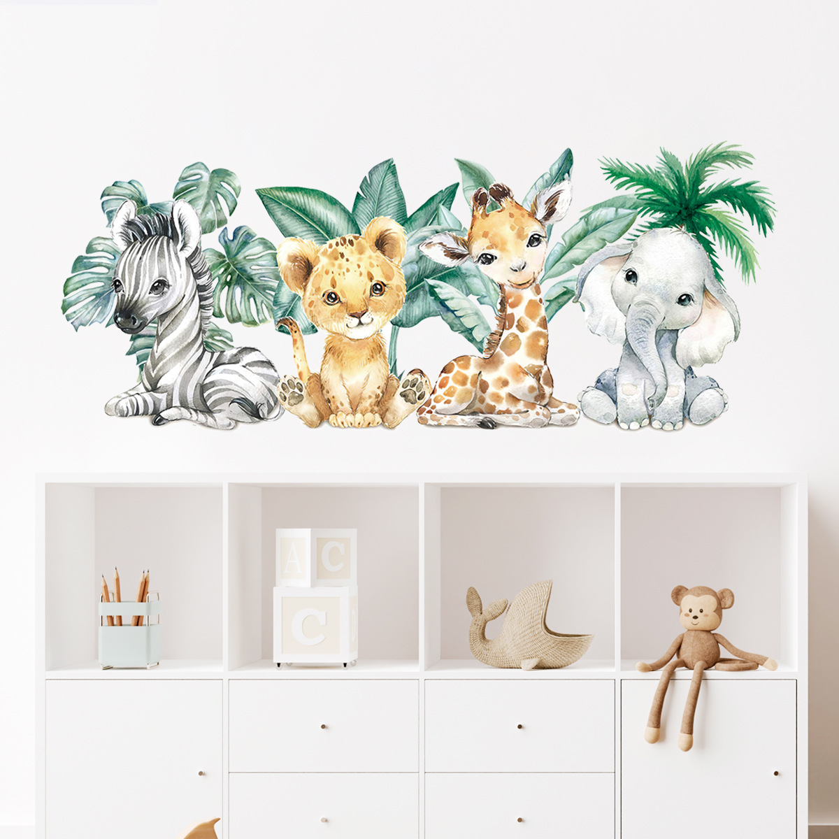 Karikatür Sevimli Orman Hayvan - Baby Nursery Jungle Animals incelemesi ve fiyatı