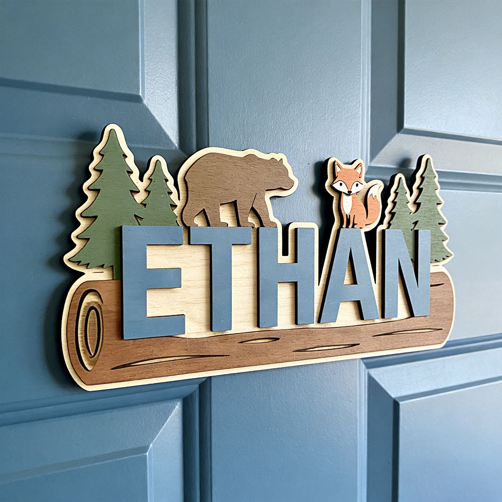 Orman Hayvanı Kişiselleştirilm - Baby Nursery In incelemesi ve fiyatı