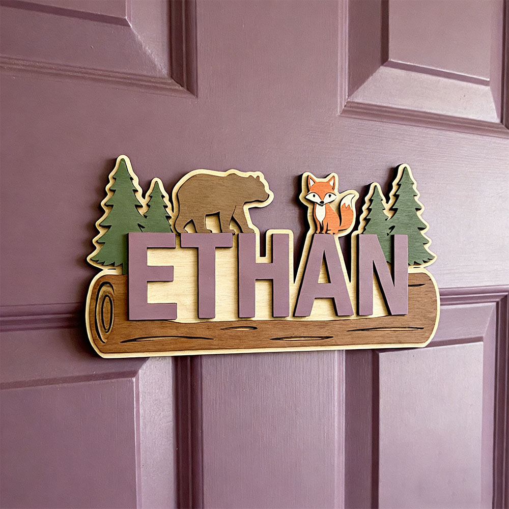 Orman Hayvanı Kişiselleştirilm - Baby Nursery In incelemesi ve fiyatı