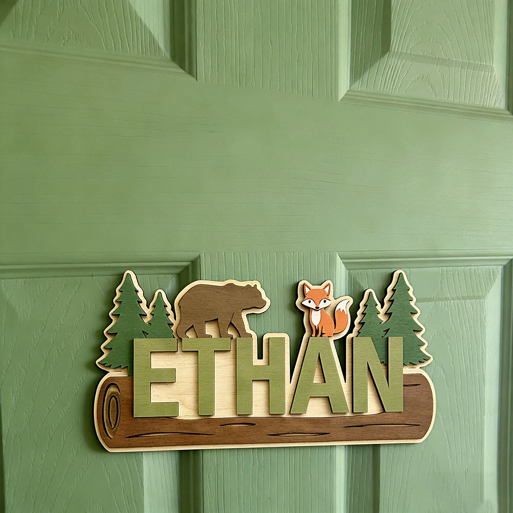 Orman Hayvanı Kişiselleştirilm - Baby Nursery In incelemesi ve fiyatı