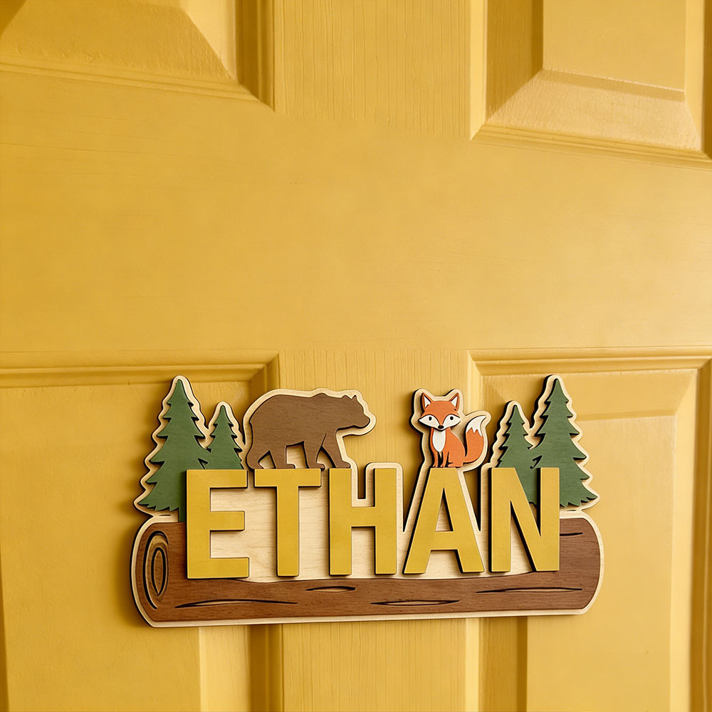Orman Hayvanı Kişiselleştirilm - Baby Nursery In incelemesi ve fiyatı
