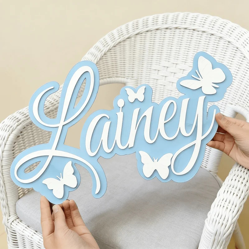 Kişiye Özel Bebek İsim Plakası - Baby Nursery In incelemesi ve fiyatı