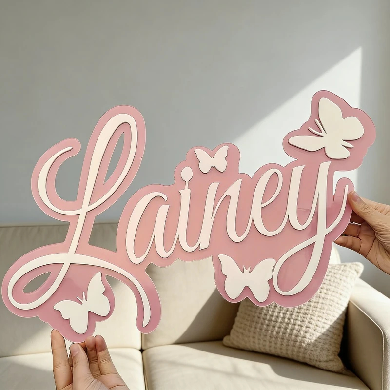 Kişiye Özel Bebek İsim Plakası - Baby Nursery In incelemesi ve fiyatı