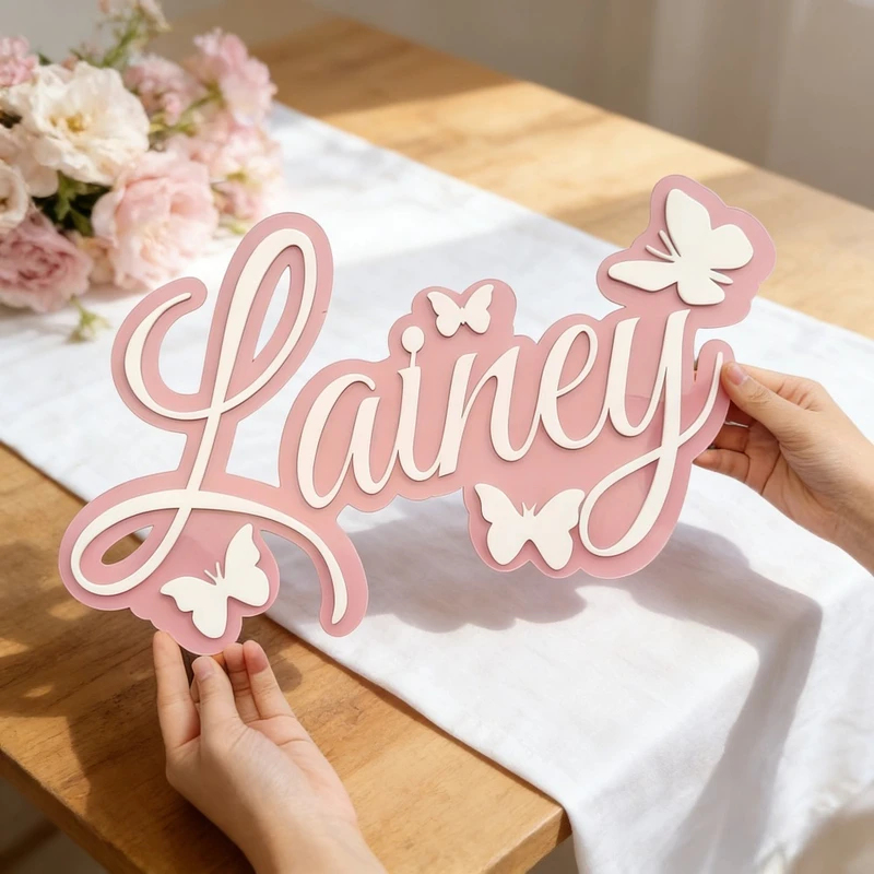 Kişiye Özel Bebek İsim Plakası - Baby Nursery In incelemesi ve fiyatı