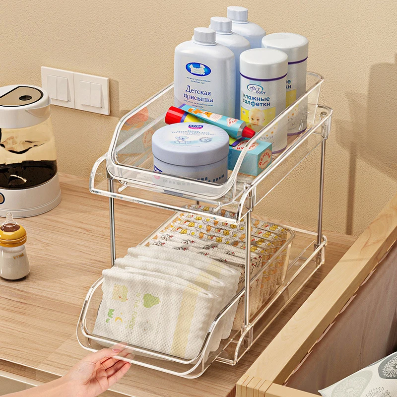 2 Katlı Şeffaf Çok Amaçlı Bebe - Baby Nursery Storage incelemesi ve fiyatı