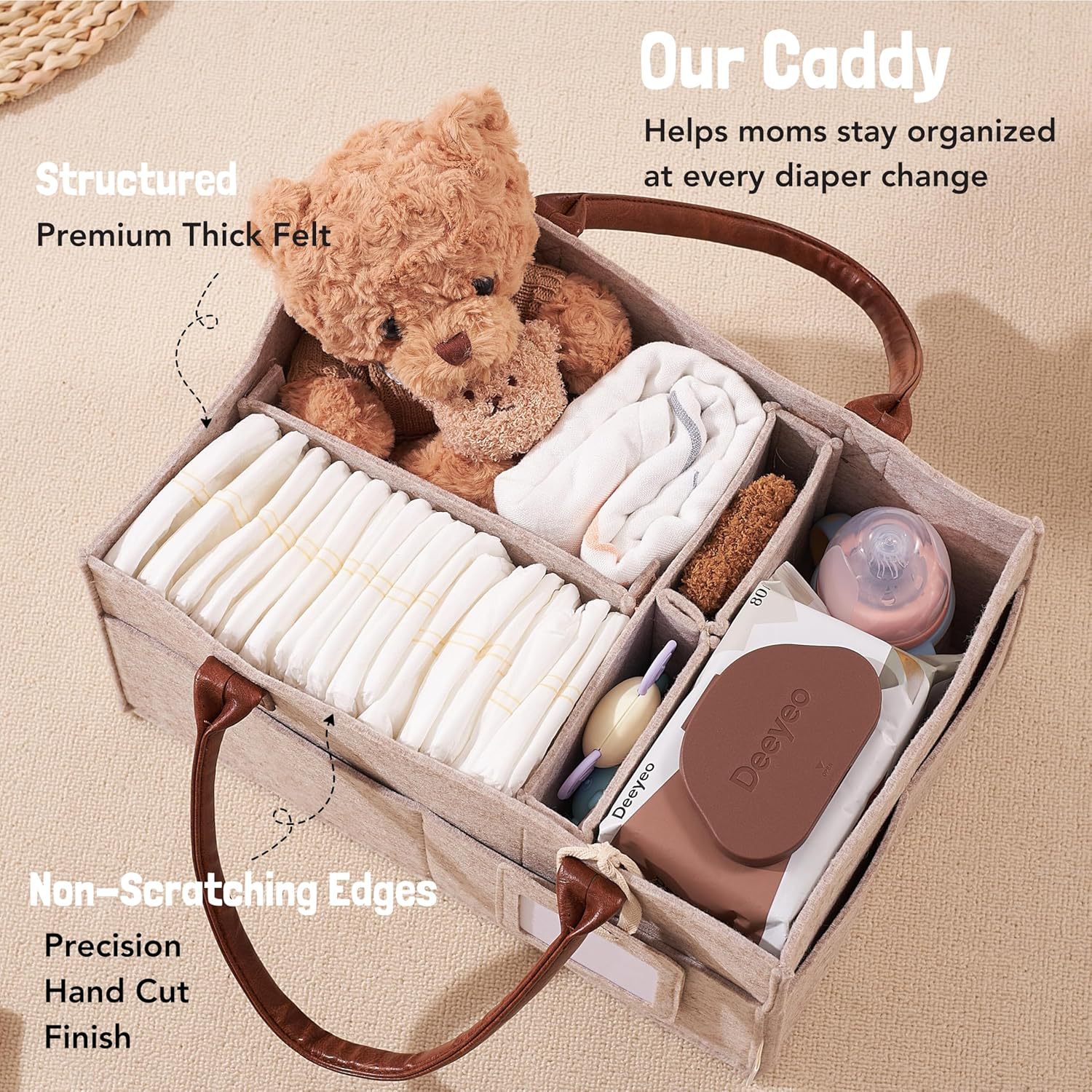Bebek Keçe Saklama Düzenleyici - Baby Nursery Storage incelemesi ve fiyatı