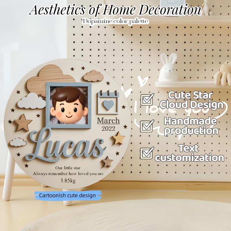 Kişiye Özel Bebek Fotoğraf Çer - Baby Nursery In incelemesi ve fiyatı