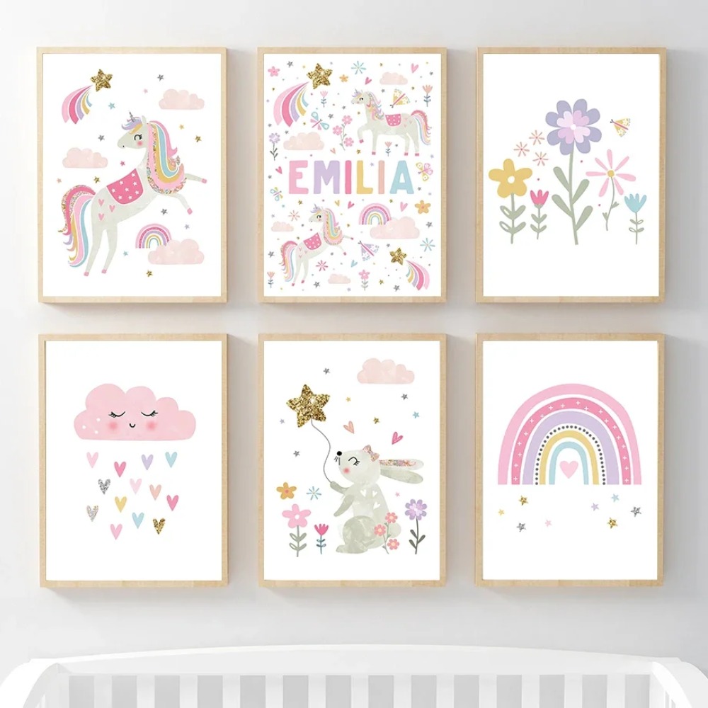 Pembe Unicorn Tavşan Gökkuşağı - Baby Unicorn Nursery incelemesi ve fiyatı
