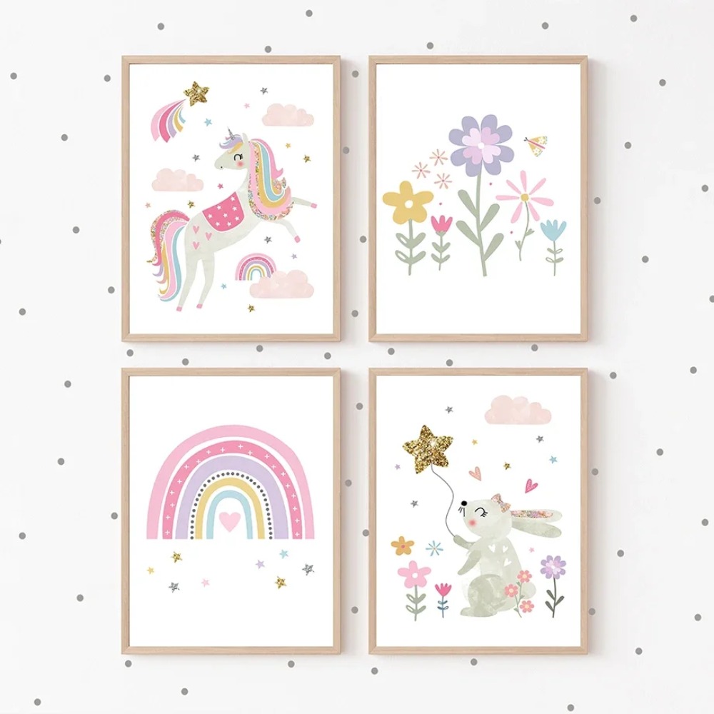 Pembe Unicorn Tavşan Gökkuşağı - Baby Unicorn Nursery incelemesi ve fiyatı