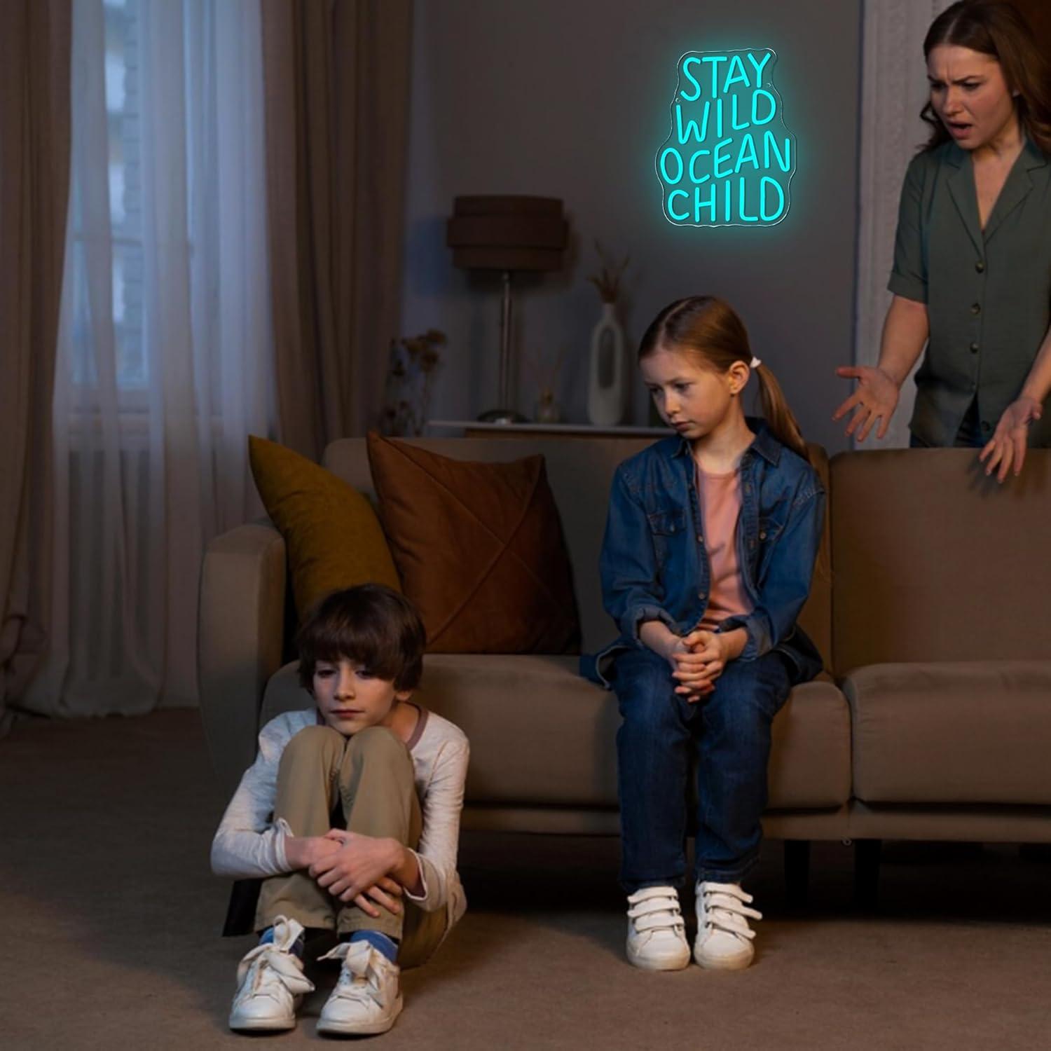 Vahşi Okyanus Çocuk Neon Tabel - Baby Nursery In incelemesi ve fiyatı