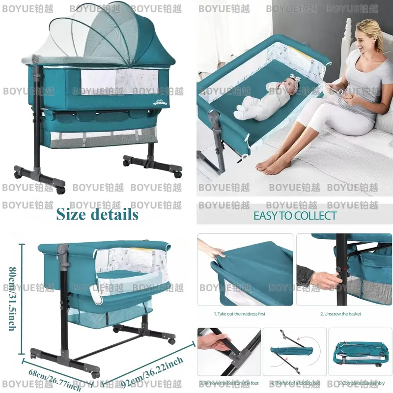 3'ü 1 Arada Bebek Beşiği, Nefe - Bassinet Bedside Sleeper incelemesi ve fiyatı