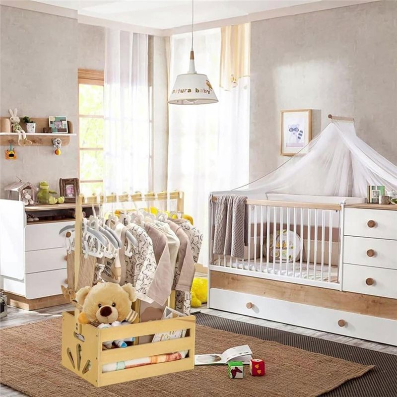 Ahşap Saplı Bebek Doğum Kutusu - Baby Nursery Storage incelemesi ve fiyatı