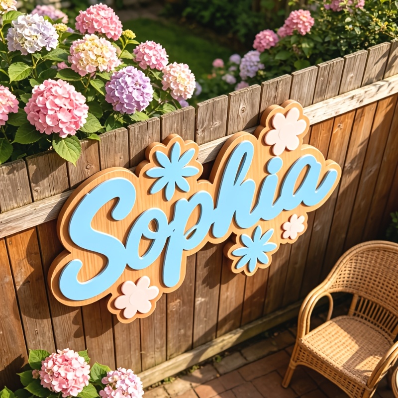 Kişiye Özel Çiçek Temalı İsiml - Baby Nursery In incelemesi ve fiyatı