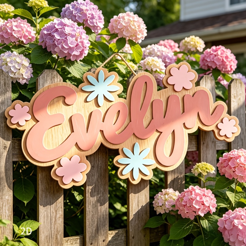 Kişiye Özel Çiçek Temalı İsiml - Baby Nursery In incelemesi ve fiyatı