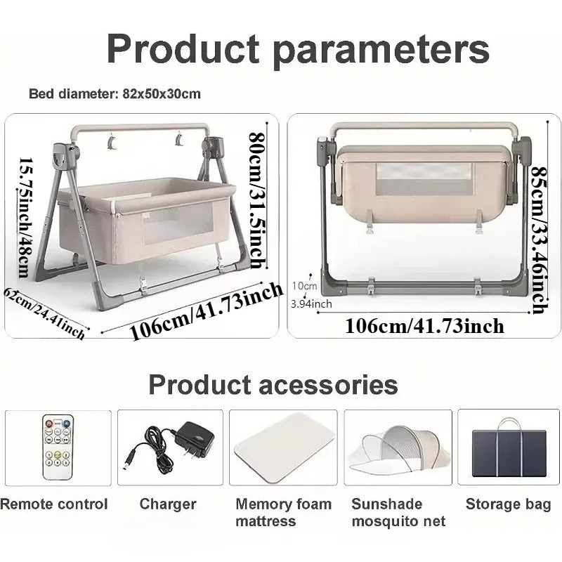 Bebekler için Sallanan Beşik,  - Bassinet Bedside Sleeper incelemesi ve fiyatı
