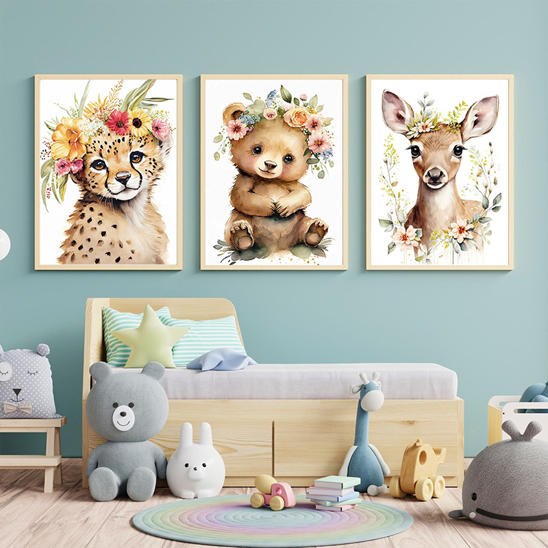 Bebek Ayı Bunny Geyik Rakun Ba - Baby Unicorn Nursery incelemesi ve fiyatı