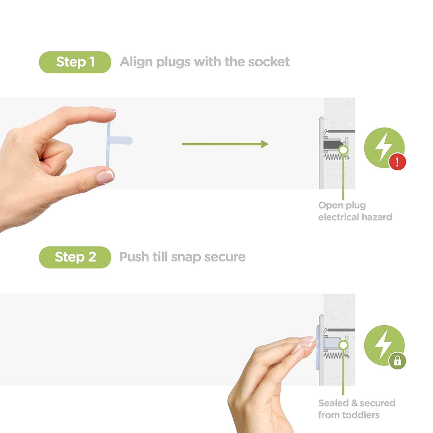 10 adet Priz Kapağı, Amerikan  - Outlet Cover Childproof incelemesi ve fiyatı