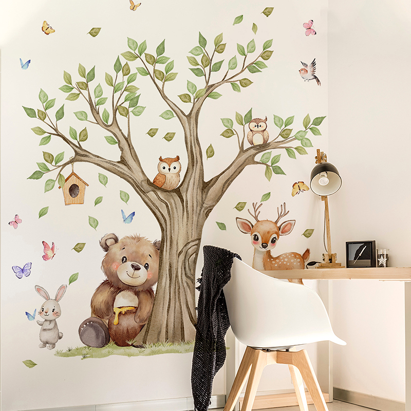 Çizgi Film Orman Hayvanları Pa - Baby Nursery Jungle Animals incelemesi ve fiyatı