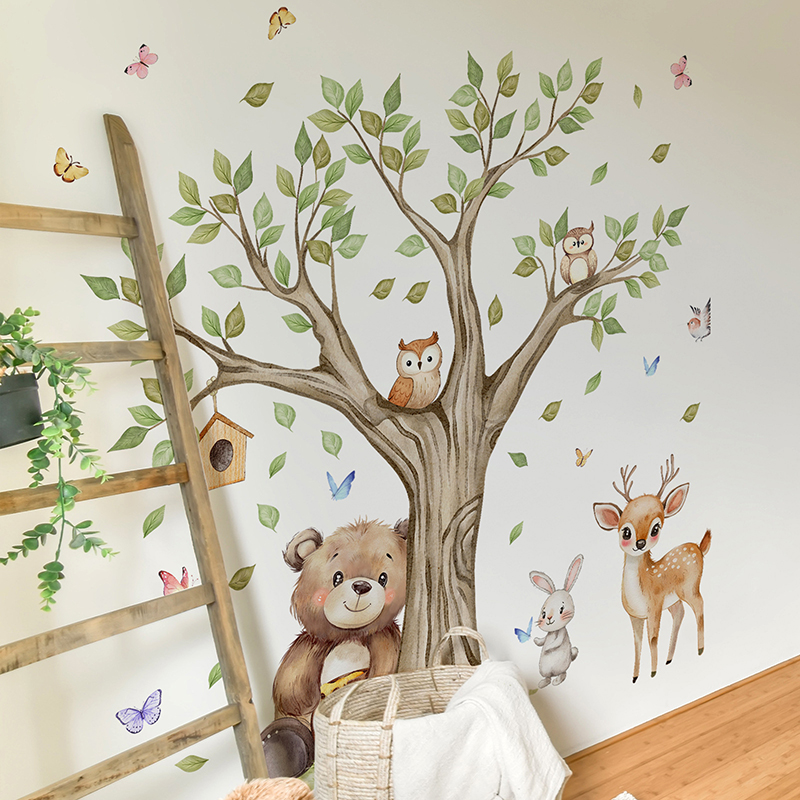 Çizgi Film Orman Hayvanları Pa - Baby Nursery Jungle Animals incelemesi ve fiyatı